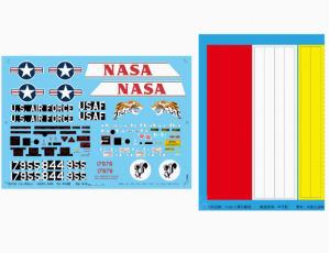 Freewing SR-71 Blackbird Twin 70mm EDF Jet Decal Set B